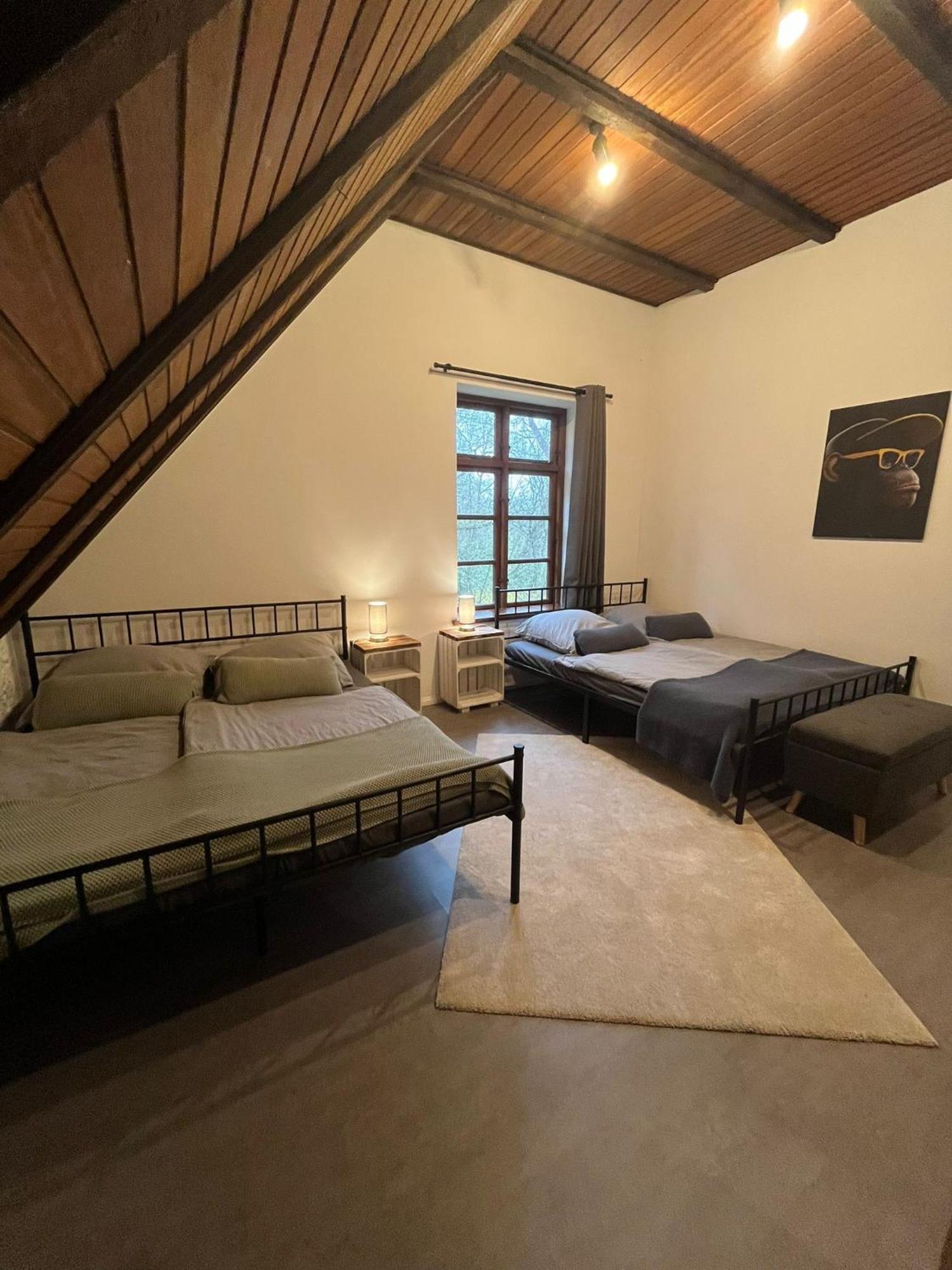 Ruhe Unter Reet-Haus Mit Sauna, Whirlpool Und Kamin Gnarrenburg Exterior photo